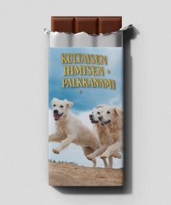 Kultaisen ihmisen palkkanami - kultainennoutaja maitosuklaa 100 g